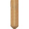 Ekena Millwork Merced Arts and Crafts Rough Sawn Bracket w/ Offset Brace, Western Red Cedar, 8"W x 18"D x 30"H BKT0806X18X30MRC03RWR - alternate 2